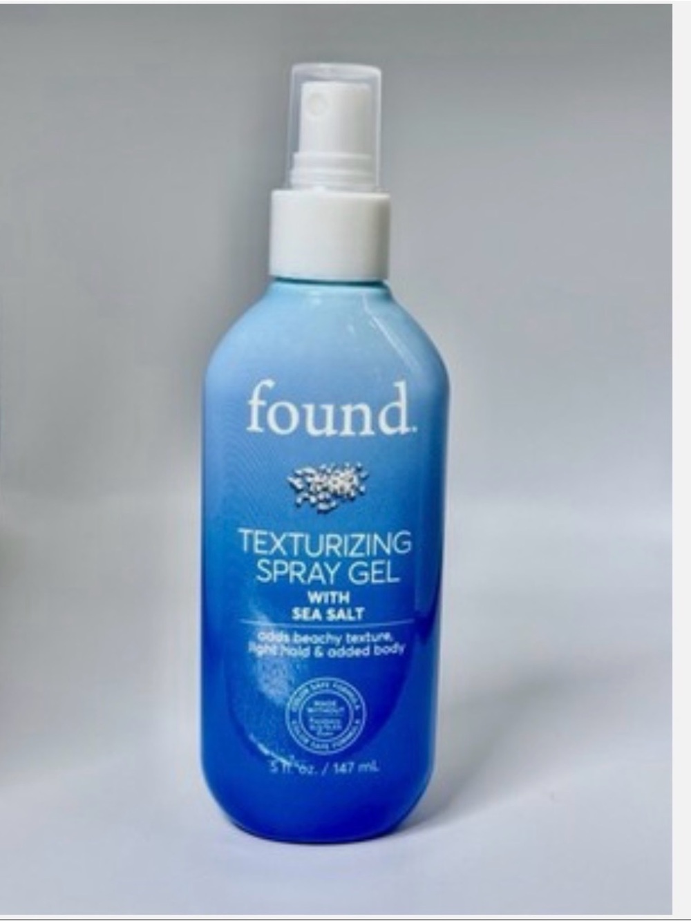 found. Texturizing Spray Gel with Sea Salt Hair Styling Spray 5 fl oz / 147 mL